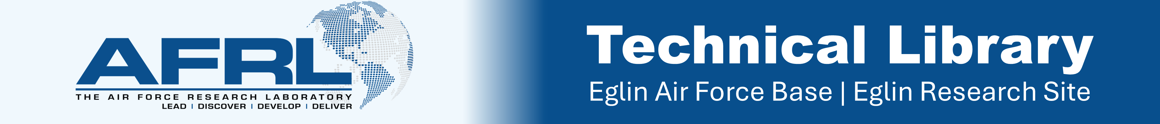 AFRL Technical Library: Eglin Air Force Base | Eglin Research Site